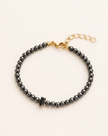 Black Pearl Beaded Bracelet