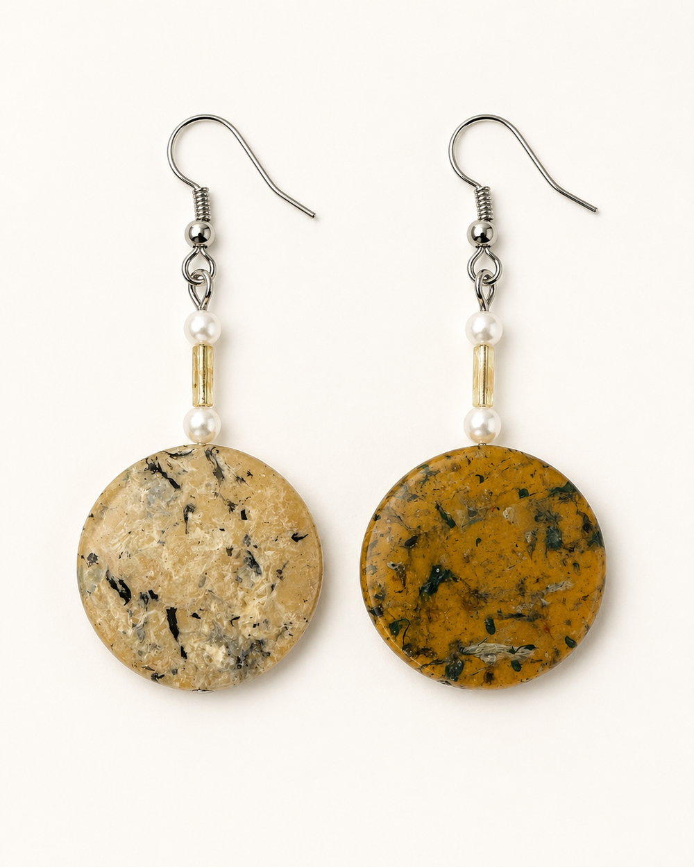 Sunlit Terra Beaded Earrings