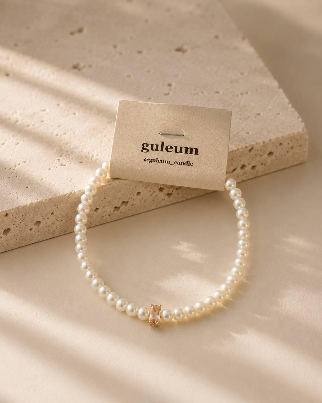 Pearl Blush Beaded Bracelet