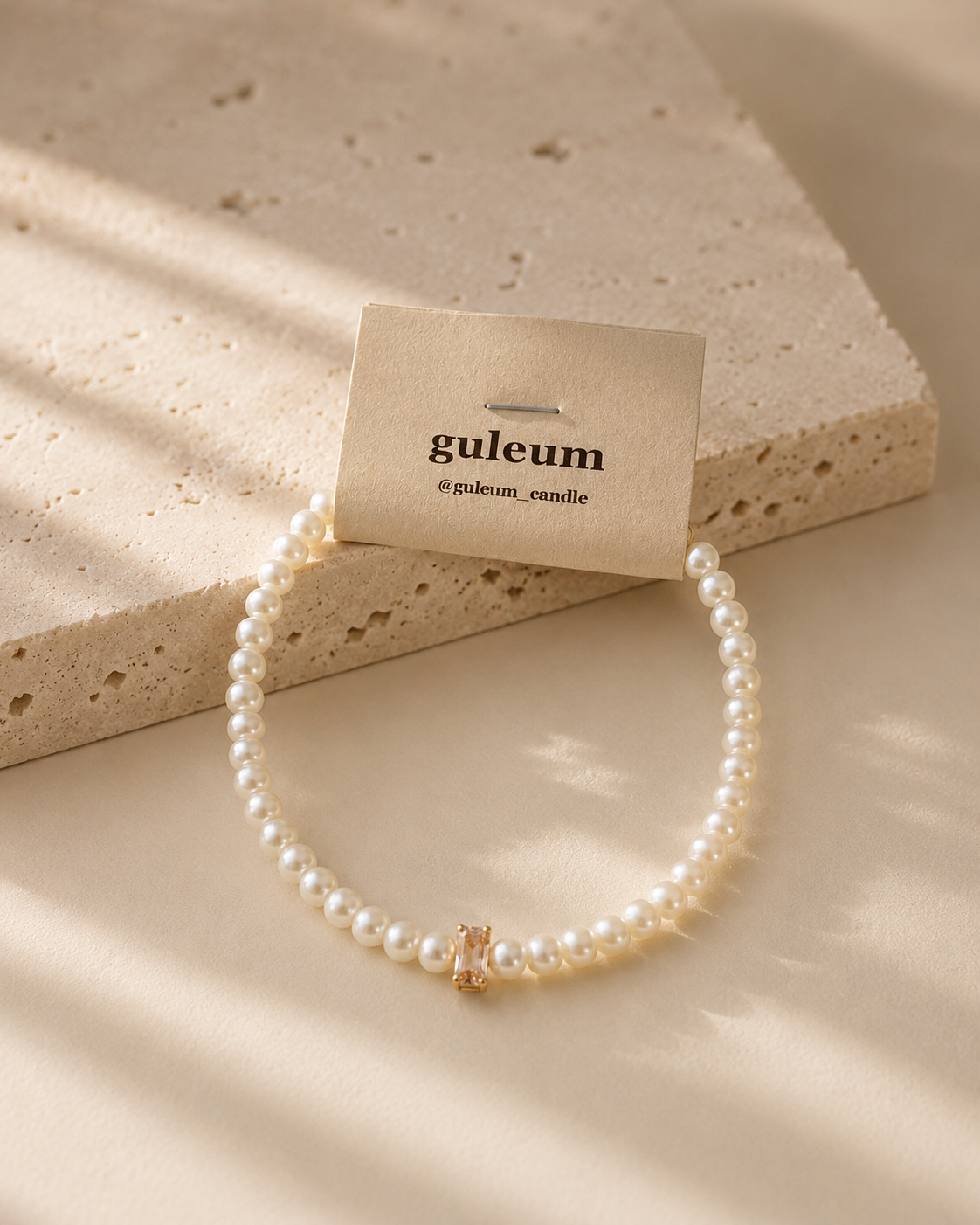 Pearl Blush Beaded Bracelet