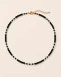 Noir Mist Beaded Necklace