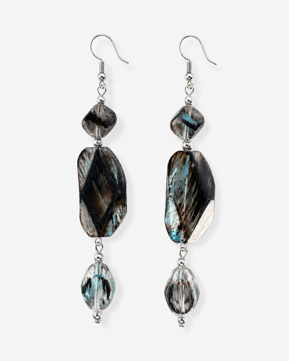 Midnight Lagoon Drop Earrings