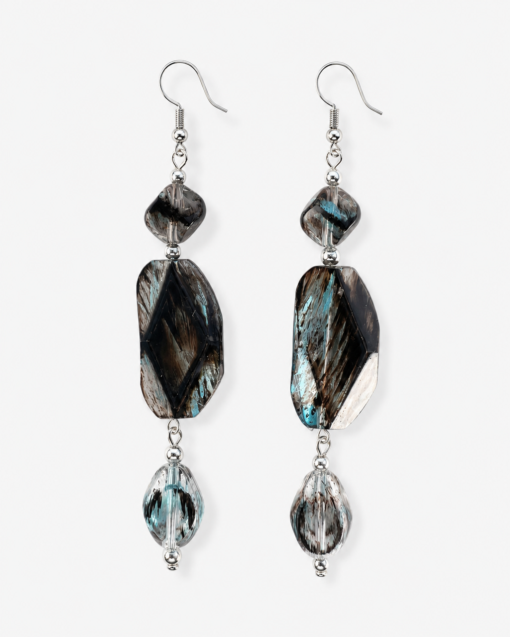 Midnight Lagoon Drop Earrings