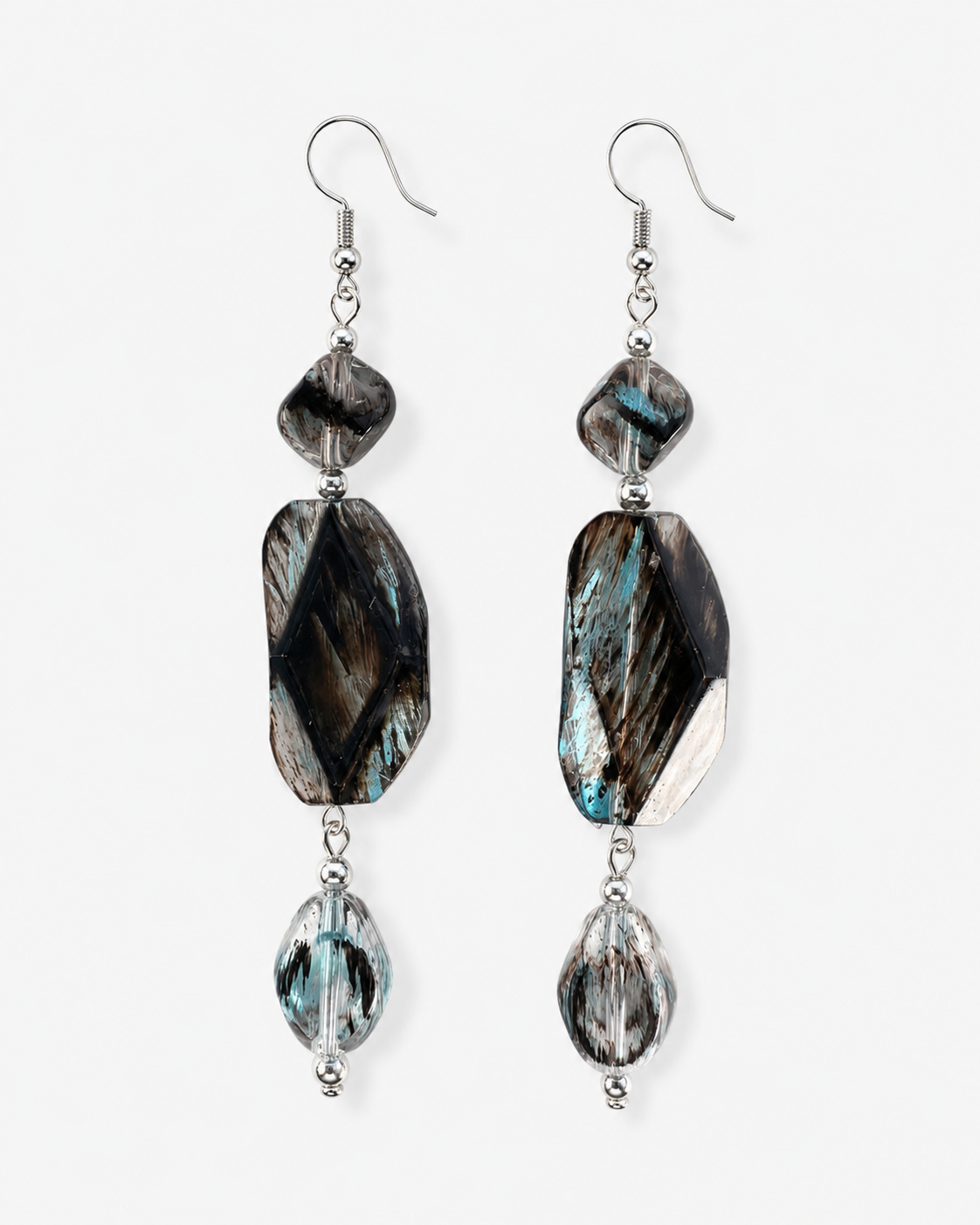 Midnight Lagoon Drop Earrings