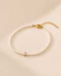 Pearl Blush Beaded Bracelet